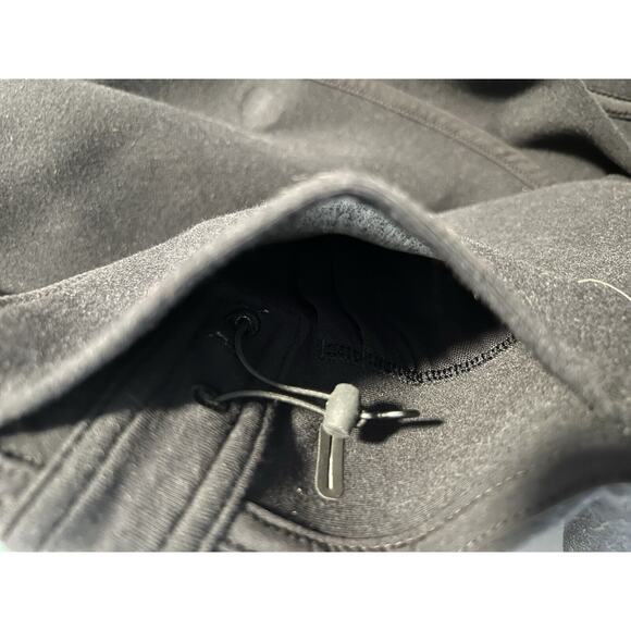 Lululemon EUC Black/Gray Reversible Urban Horizons Hooded Jacket L - Picture 11 of 15